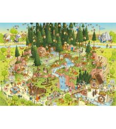 Puzzle Heye Floresta Negra Habitat de 1.000 peças