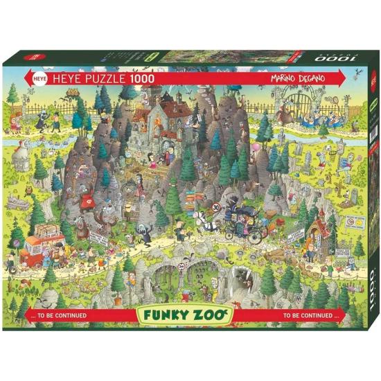 Heye Habitat da Transilvânia Puzzle 1000 Peças