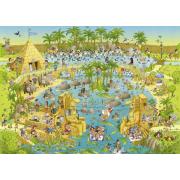 Puzzle Heye Nilo Habitat 1000 Peças