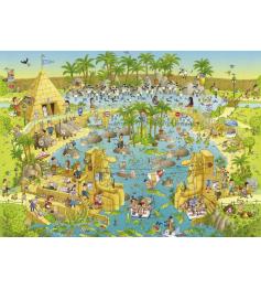 Puzzle Heye Nilo Habitat 1000 Peças