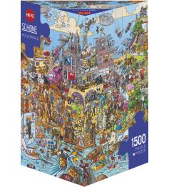 Heye Hollyworld Puzzle Caixa Triangular de 1.500 unidades