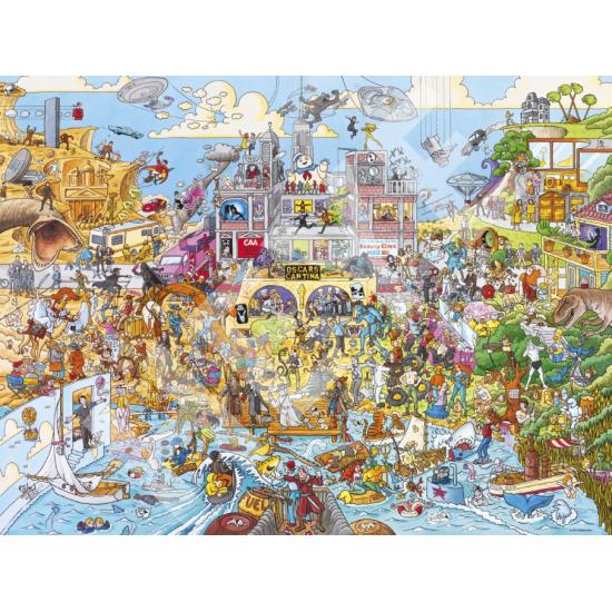 Heye Hollyworld Puzzle Caixa Triangular de 1.500 unidades Heye Hollyworld Puzzle Caixa Triangular de 1.500 unidades