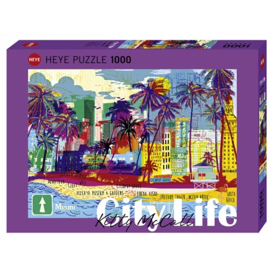 Ei, eu amo Miami, Puzzle de 1000 peças