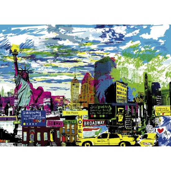 Ei, eu amo Nova York, Puzzle de 1.000 peças