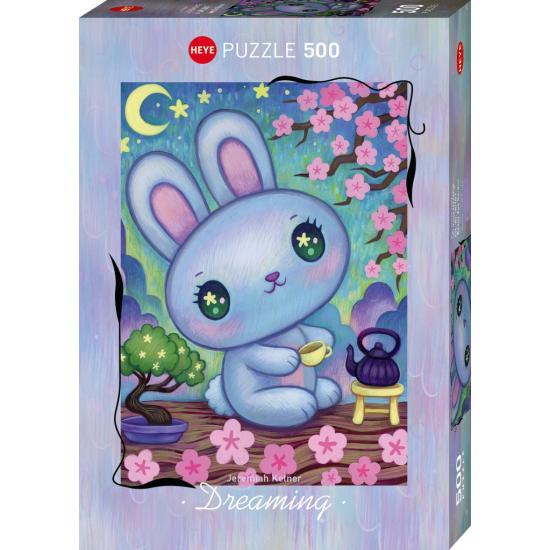 Puzzle de Jardim Zen dos Coelhos 500 peças