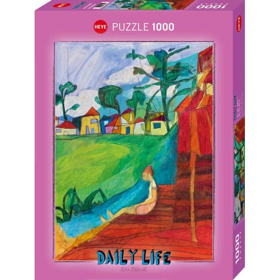 Puzzle Heye Pelo Rio 1000 Peças Puzzle Heye Pelo Rio 1000 Peças