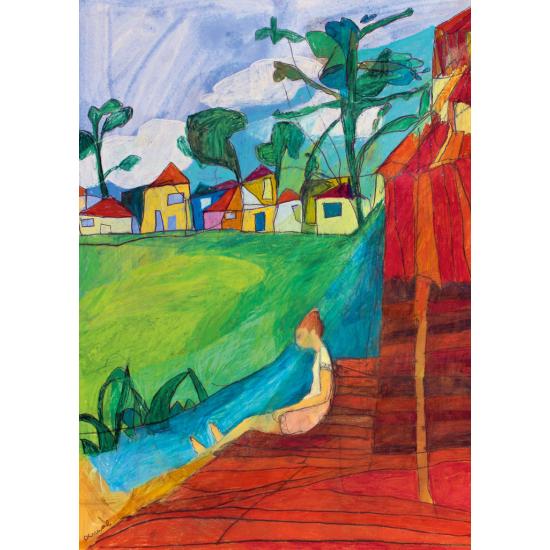 Puzzle Heye Pelo Rio 1000 Peças Puzzle Heye Pelo Rio 1000 Peças