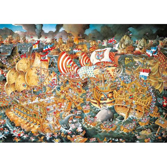 Ei, A Batalha de Trafalgar 2000 Peças Puzzle Ei, A Batalha de Trafalgar 2000 Peças Puzzle