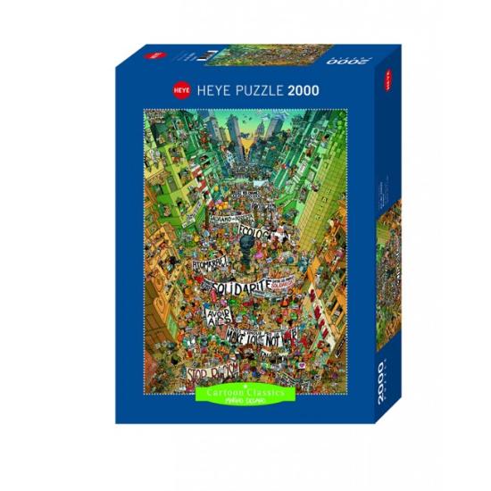 Puzzle Heye A Manifestação de 2000 Peças