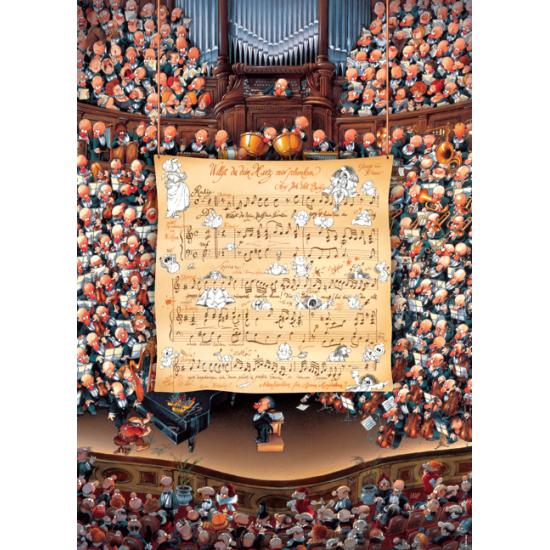 Puzzle Heye A pontuação de 1000 peças