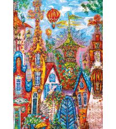 Puzzle Heye Portão Azul 500 peças