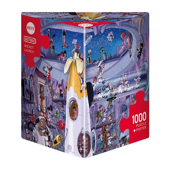 Puzzle de lançamento espacial heye 1000 peças Puzzle de lançamento espacial heye 1000 peças