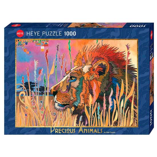 Puzzle de 1000 peças para descanso de leão Puzzle de 1000 peças para descanso de leão
