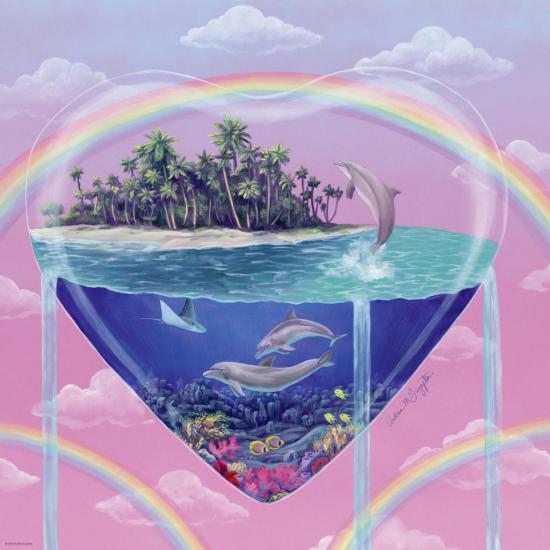 Puzzle Heye Os Golfinhos de 1000 peças