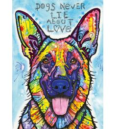 Puzzle Heye Dogs Never Lie 1000 Peças