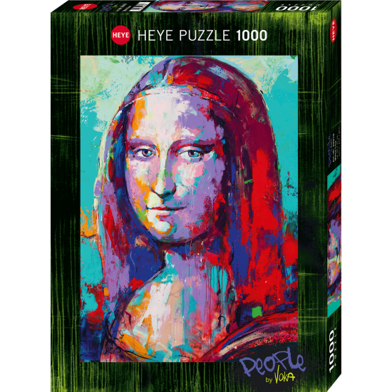 Ei Mona Lisa, Puzzle de 1000 Peças de Pessoas Ei Mona Lisa, Puzzle de 1000 Peças de Pessoas