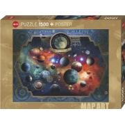 Puzzle Heye Mundo Espacial de 1500 Peças