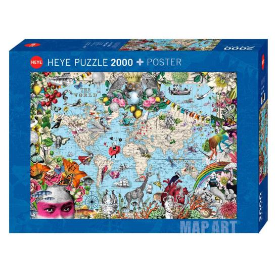 Puzzle Heye Peculiar World 2000 Peças