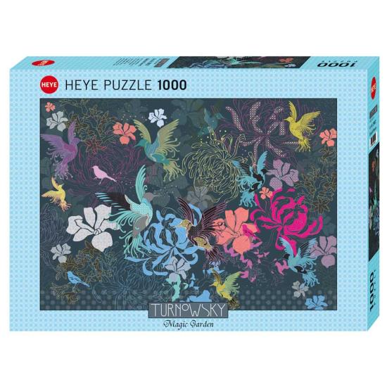 Puzzle Heye Pássaros e Flores 1000 Peças