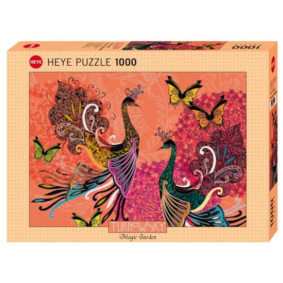 Heye Pavões e Borboletas Puzzle de 1000 Peças