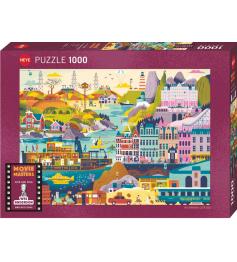 Puzzle Heye Wes Anderson Filmes 1000 Peças