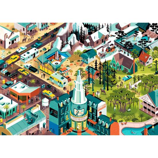 Quentin Tarantino Filmes Puzzle Heye 1000 Peças