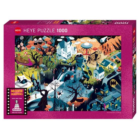 Puzzle Heye Tim Burton Filmes 1000 Peças