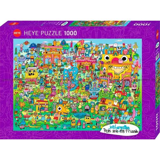 Puzzle de 1000 peças Heye Pens Are My Friends