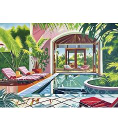 Puzzle Heye Posição da Piscina 1000 peças