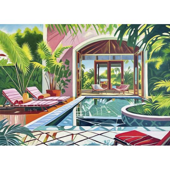 Puzzle Heye Posição da Piscina 1000 peças