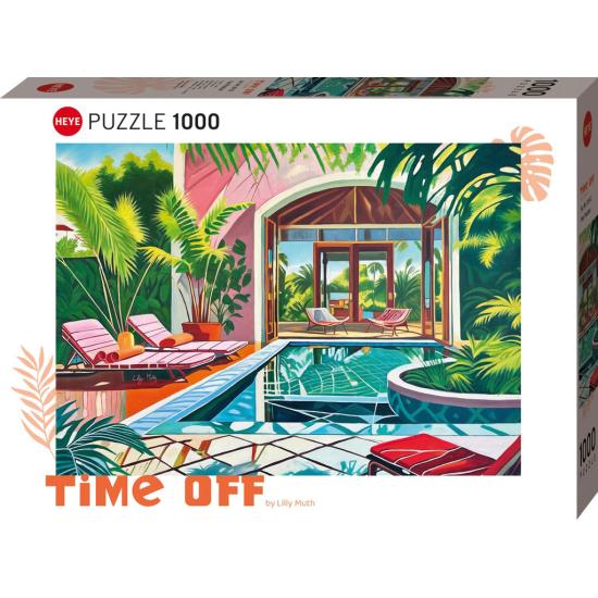 Puzzle Heye Posição da Piscina 1000 peças