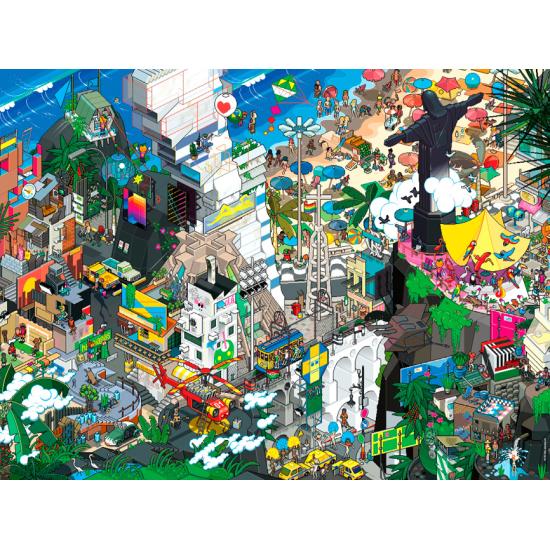 Heye Rio de Janeiro, Brasil Puzzle de 1500 peças
