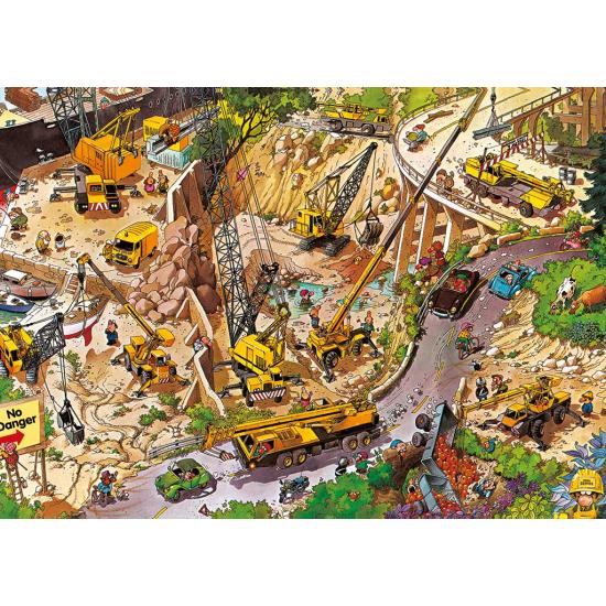 Puzzle Heye Wanted Door Lock Tonio 1000 Peças