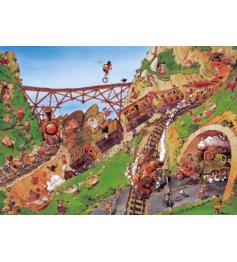 Puzzle Heye Wanted Getaway Car Fred 1000 Peças
