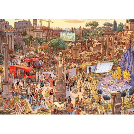 Ensaio de moda Puzzle Heye, caixa triangular de 2.000 peças Ensaio de moda Puzzle Heye, caixa triangular de 2.000 peças