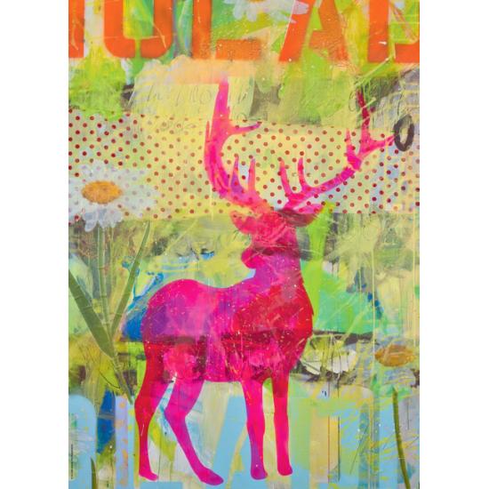 Puzzle de 1000 peças Hey The Pink One