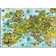 Puzzle Heye United Dragons of Europe 4000 peças