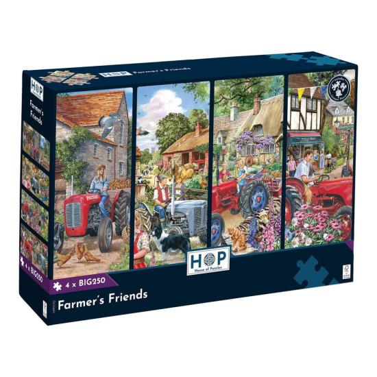 Puzzle House Of Puzzles Amigo Do Fazendeiro XXL 4 de 250 Peças