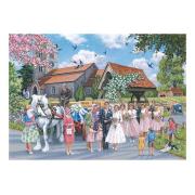 Puzzle House Of Puzzles Casamento no Campo de 1000 Peças