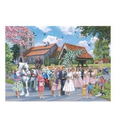 Puzzle House Of Puzzles Casamento no Campo de 1000 Peças