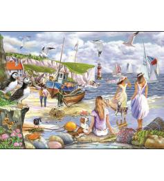 Puzzle House Of Puzzles Brisas da Costa do Mar XXL 500 Peças