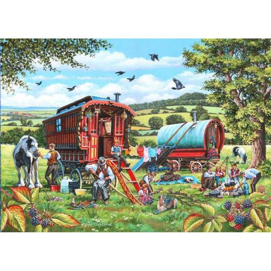 Puzzle House Of Puzzles Homem Mascate de 1000 Peças