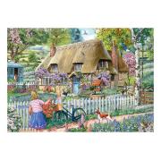 Puzzle House Of Puzzles Chalé Bluebell de 1000 Peças