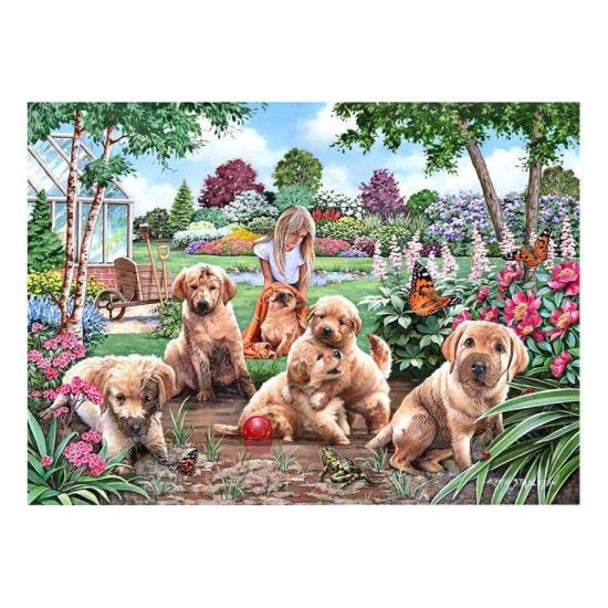 Puzzle House Of Puzzles Filhotes Sujos XXL 500 Peças