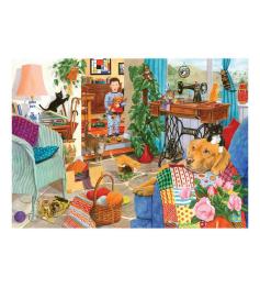 Puzzle House Of Puzzles Caos Gatinho de 1000 Peças