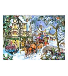 Puzzle House Of Puzzles Carruagem de neve XXL 500 Peças