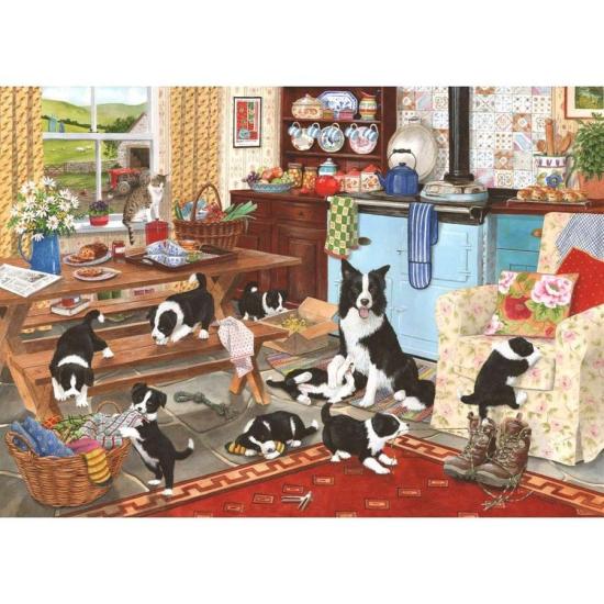Puzzle House Of Puzzles Collies de 1000 Peças