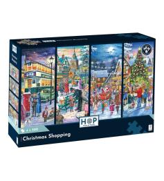 Puzzle House Of Puzzles Compras De Natal 4 x 500 Peças