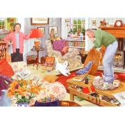 Puzzle House Of Puzzles Onde estão os meus óculos de 1000 Peças