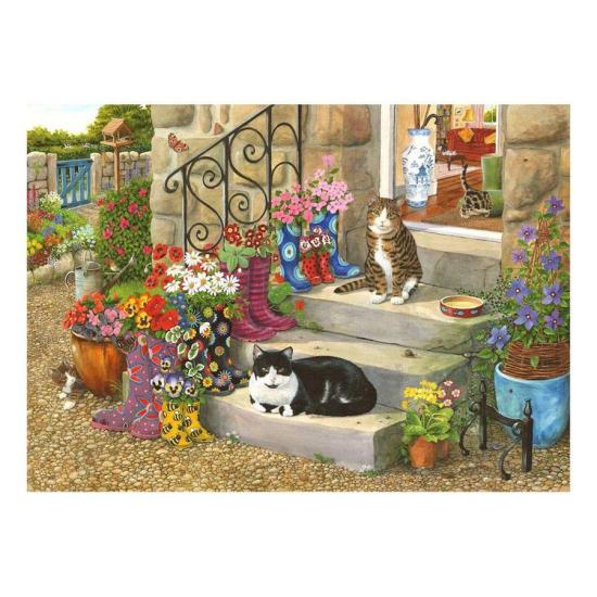 Puzzle House Of Puzzles Gato das Botas XXL 500 Peças